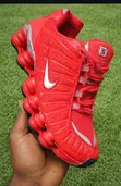 Nike Shox Sneakers - Red - 2