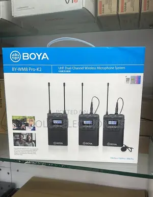 Boya BY-WM8 Pro-K2 Dual Wireless Microphone System