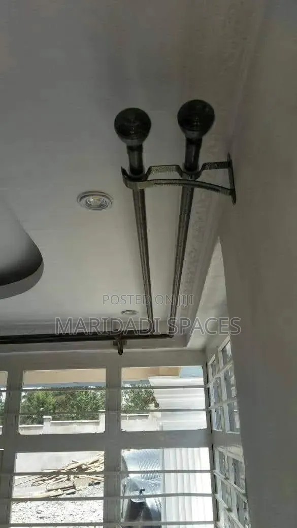Juakali Curtain Rods - Strong & Durable - 1