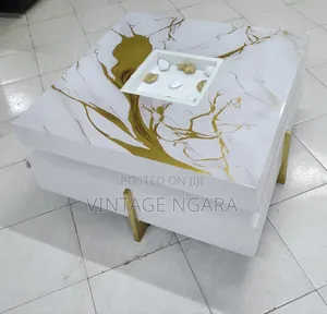 Luxury Square Marble Coffee Table
