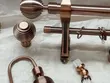 Juakali Curtain Rods - Locally Forged, Smooth Finish - 2