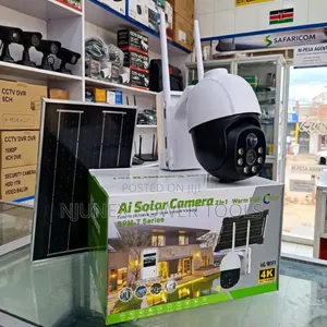AI 4G Single Lens Solar PTZ Camera