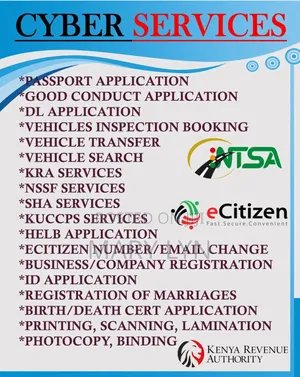 LYNN CYBER: KRA, eCitizen, NTSA, NSSF Services