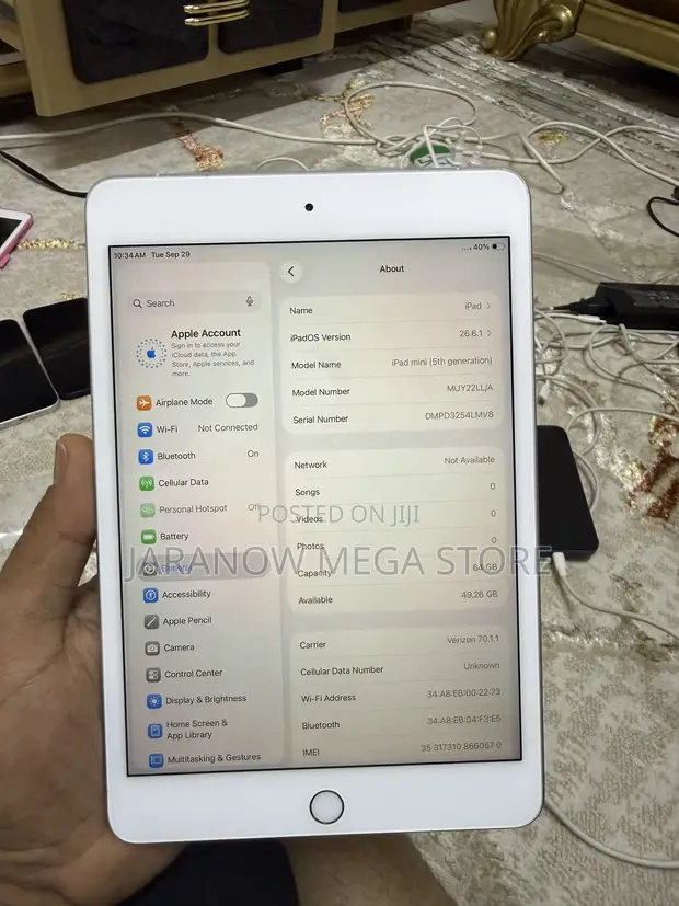 Apple iPad mini 5 (2019) 64GB Silver - 1