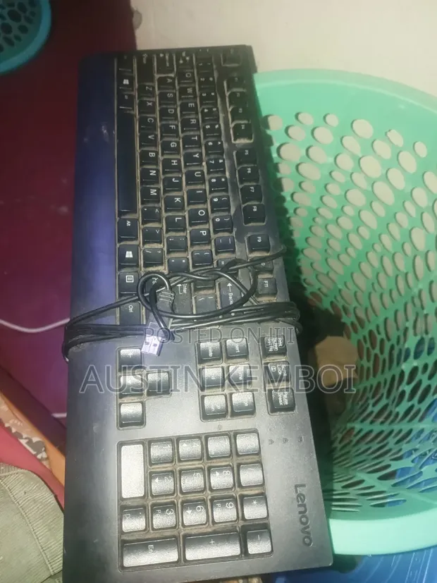 Computer Keyboard with Snakelights - 1