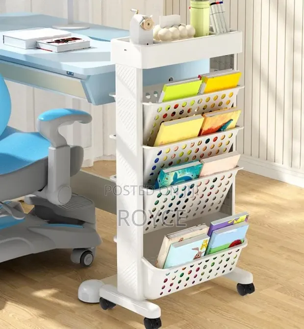 5-Tier Rolling Utility Cart - 1