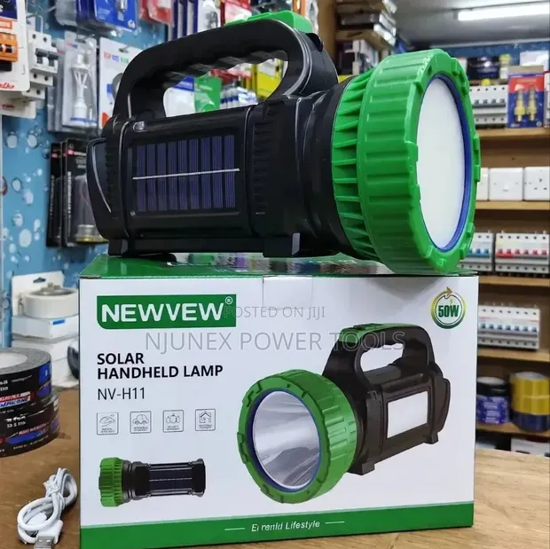 NEWVEW NV-H11 50W Solar Rechargeable Handheld Lamp - 1