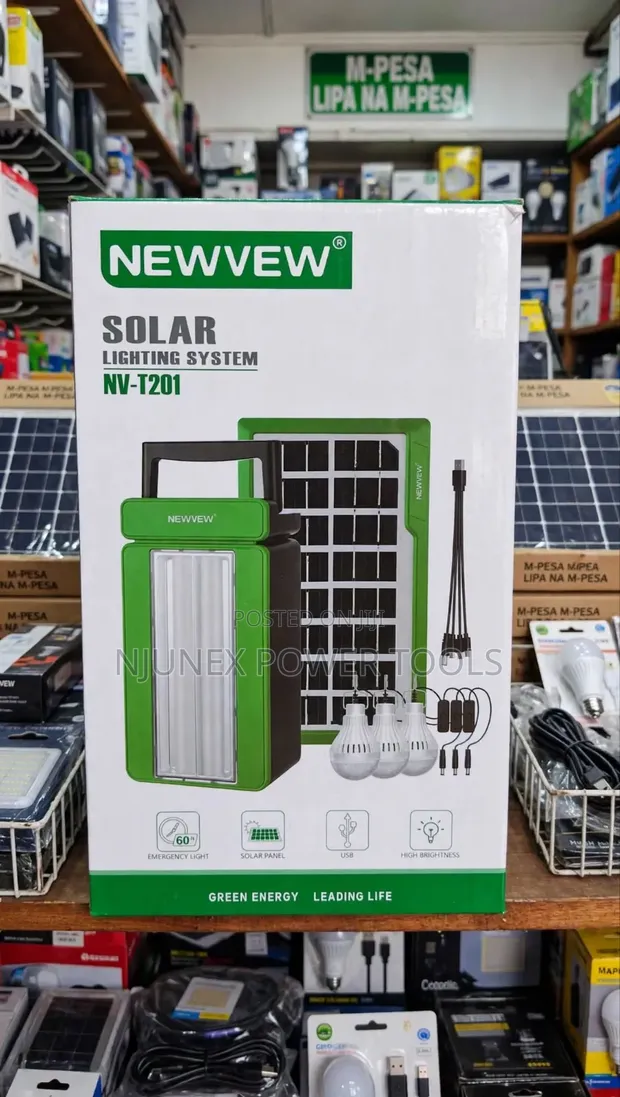 NEWVEW Solar Lighting System (NV-T201) - 1