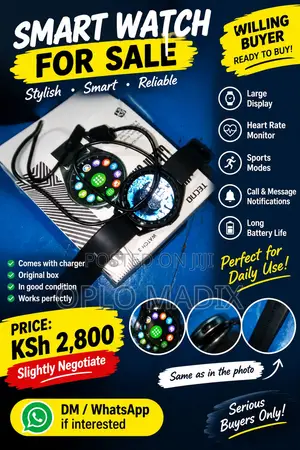 Tecno Watch 3 - Brand New