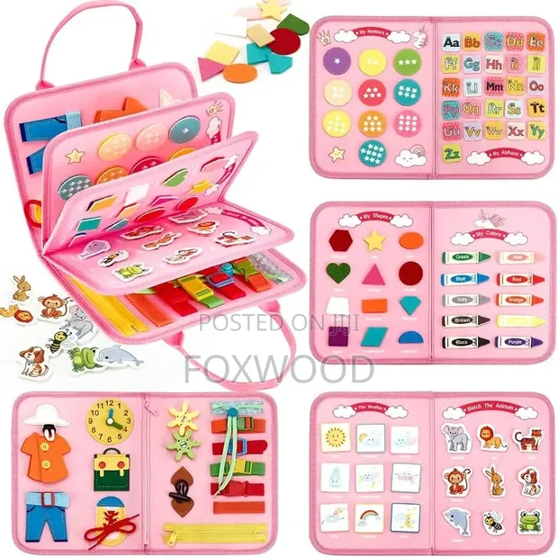 Toddler Busy Board Montessori Toys - 1