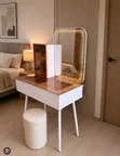 Modern Sarova Dressing Table with LED Mirror - 2