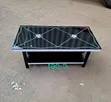 Modern Black Glass Coffee Table - 1