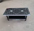 Modern Black Glass Coffee Table - 2