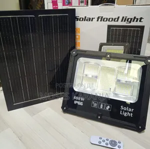 800W LED Solar Flood Light - Usalama Nje