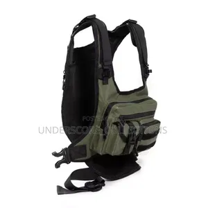 Multifunction Zipper Chest Backpack