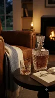 ACE Decanter Mraba 850ml Kioo Safi - 2