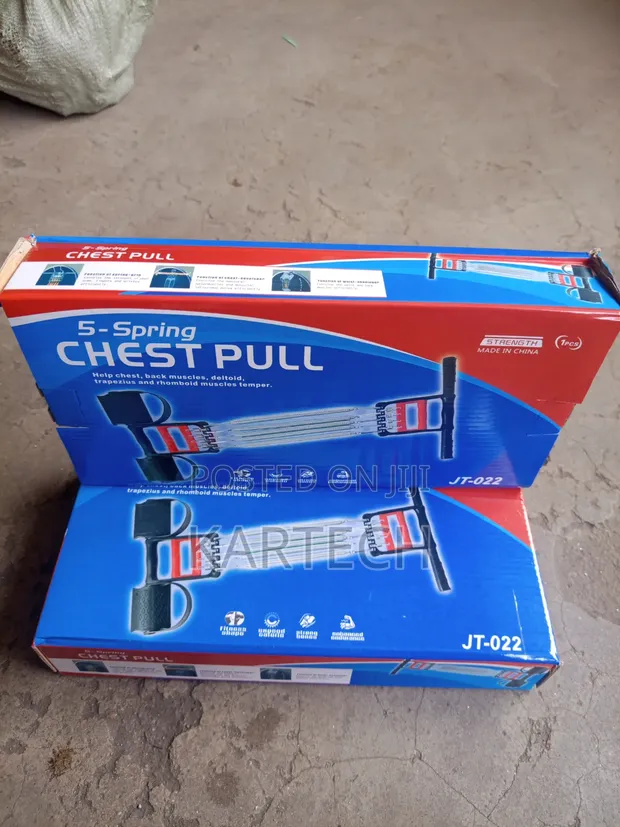 5-Spring Chest Expander Exercise Tool JT-022 - 1