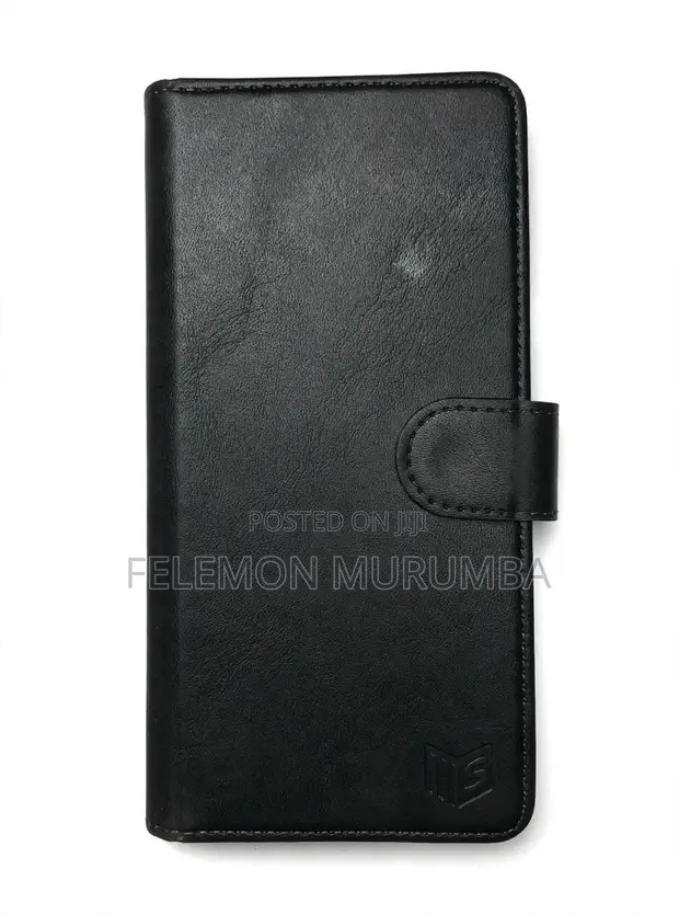 Kifuniko cha Mkoba cha Ngozi Nyeusi cha iPhone 7 Plus/8 Plus - 1