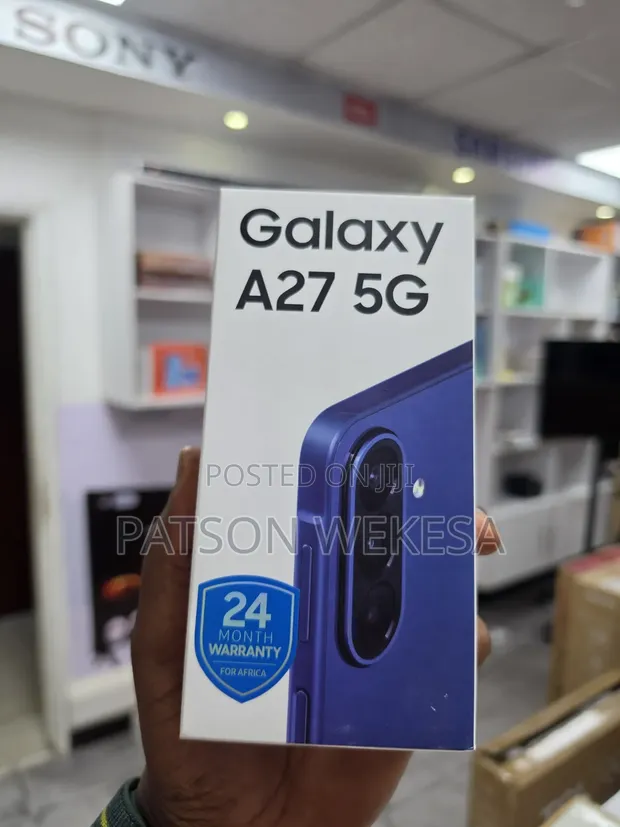 Samsung Galaxy A27 Mpya 128GB Bluu - 1