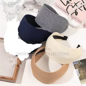Ribbed Elastic Headbands