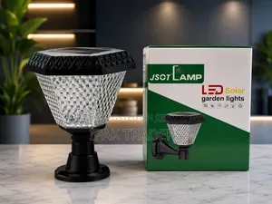 JSOT LED Mwanga wa Bustani wa Solar na Taa ya Nguzo ya Ukutani