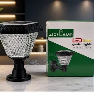 JSOT LED Mwanga wa Bustani wa Solar na Taa ya Nguzo ya Ukutani