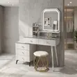 Modern Makeup Table with Storage - 1