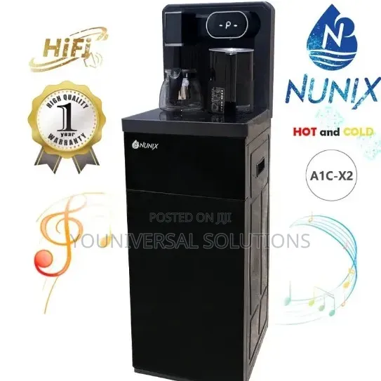 Nunix A1C-X2 Water Dispenser ya Chini ya Moto na Baridi na Muziki - 1
