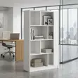 Modern Office Home Bookshelf - 7 Shelves - 1