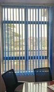 Sky Blue Vertical Blinds - Mpya Kabisa - 1