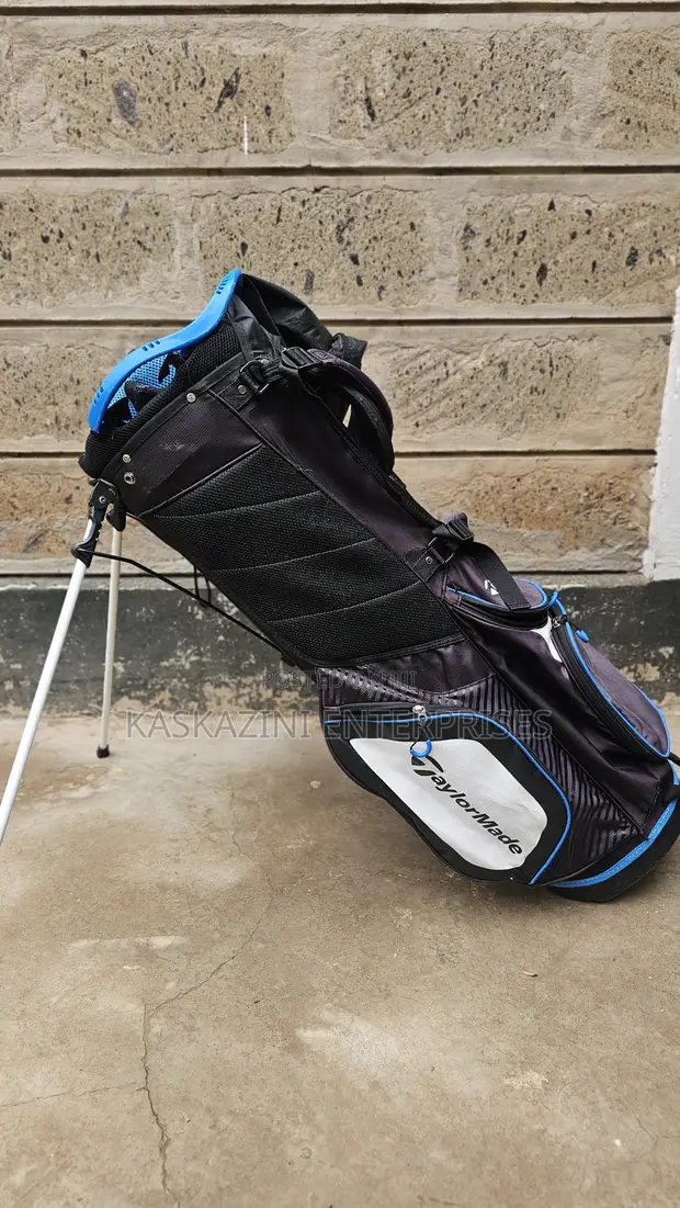 Used Taylormade Golf Stand Bag and Pencil Bag - 1