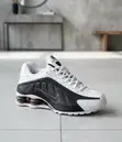 Nike Shox R4 Sneakers - White/Black - 2