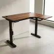 1.4M Curved Electric Height Adjustable Desk - 5