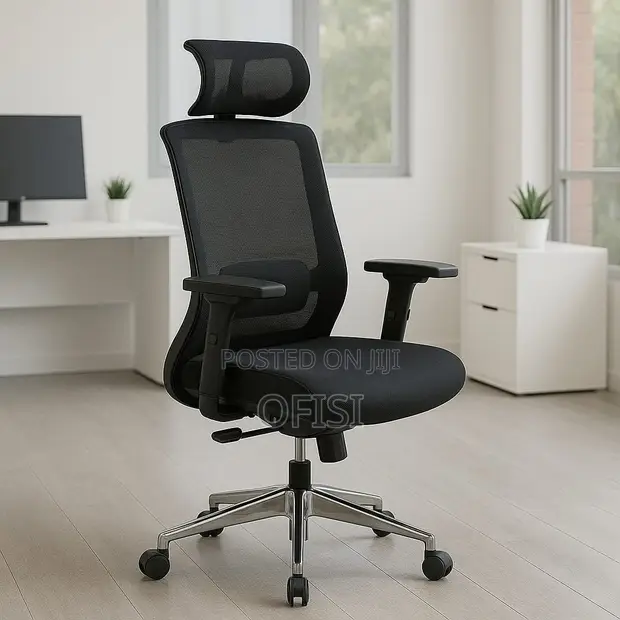 Kiti cha Ofisi cha Ergonomic chenye Urefu Unaoweza Kurekebishwa - 1