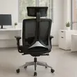 Kiti cha Ofisi cha Ergonomic chenye Urefu Unaoweza Kurekebishwa - 3