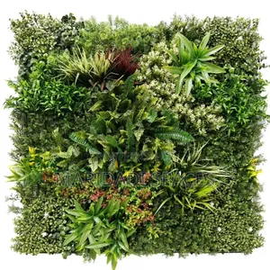Luxury Artificial Green Wall Hedge Panels - 1m x 1m