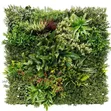 Luxury Artificial Green Wall Hedge Panels - 1m x 1m - 2