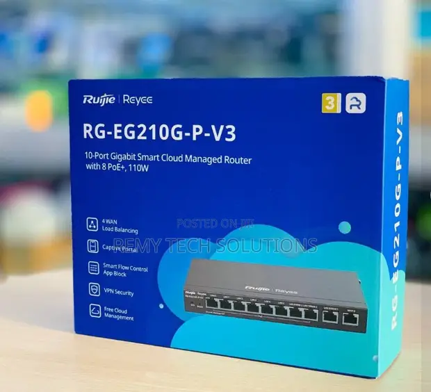 Ruijie Reyee RG-EG210G-P-V3 Router - 1