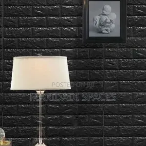 3D Foam Brick Wallpaper - 70cm x 77cm