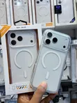 Ravaka Clear Back Case kwa iPhone 15 Pro Max - 1