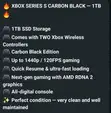 Microsoft Xbox Series S Nyeusi - 1
