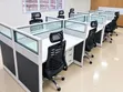 Brand New Boss Office Products 4-Way Workstation - 2