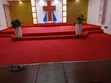 Carpet Nyekundu ya Pulpit 4mm ya Kudumu Ukutani - 1