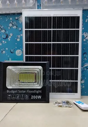 Budget 200W Solar Floodlights