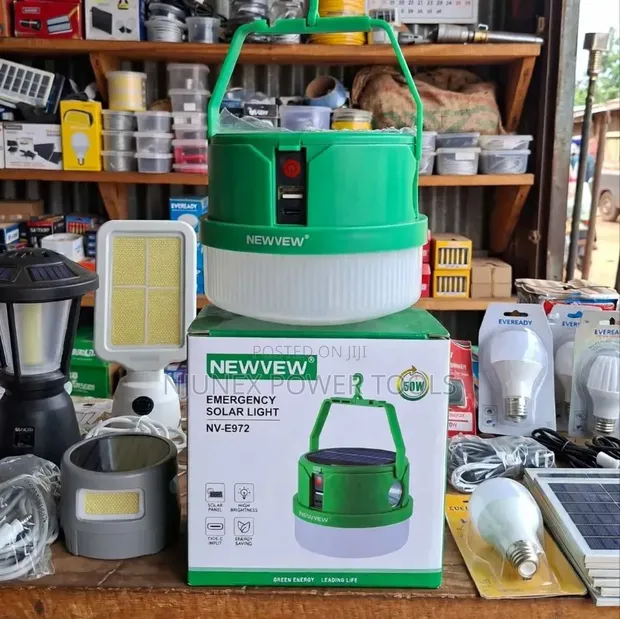 NEWVEW 50W Emergency Solar Light (NV-E972) - 1