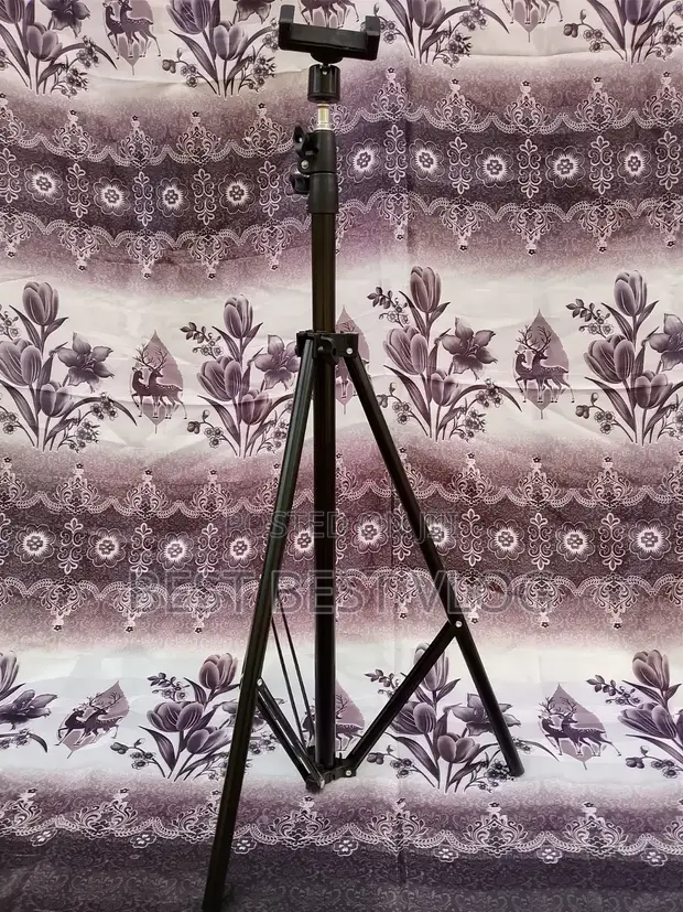Discounted Tripod Stand with Phone Holder & Ring Light - 1