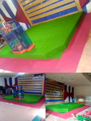 Church Pulpit Artificial Green Turf Grass Carpet