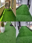 Multipurpose Green Artificial Grass Carpets Outdoor Rugs - 1