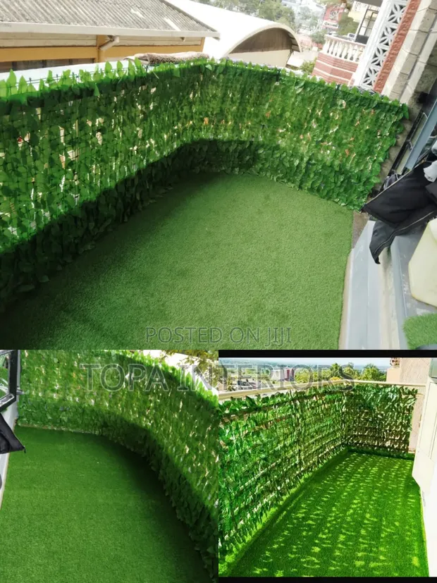 Artificial Ivy Privacy Fence Roll - Kijani - 1