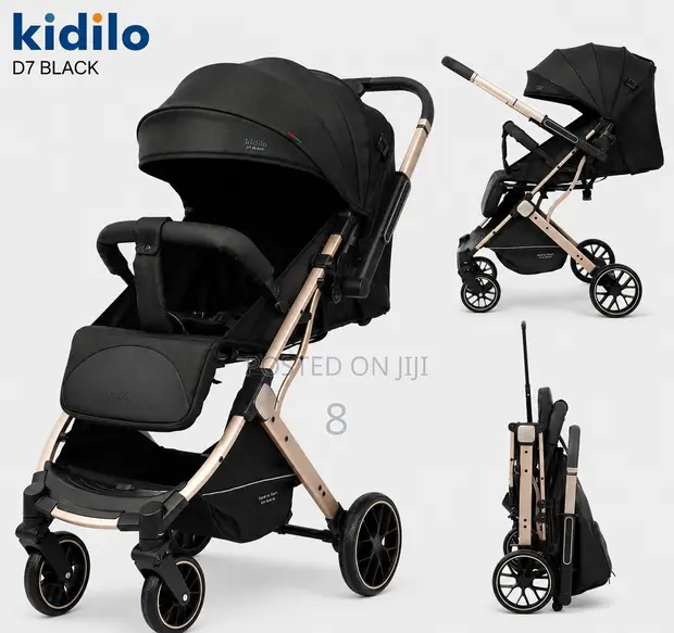 Stroller ya Watoto Inayokunjwa kwa Watoto Wachanga - 1